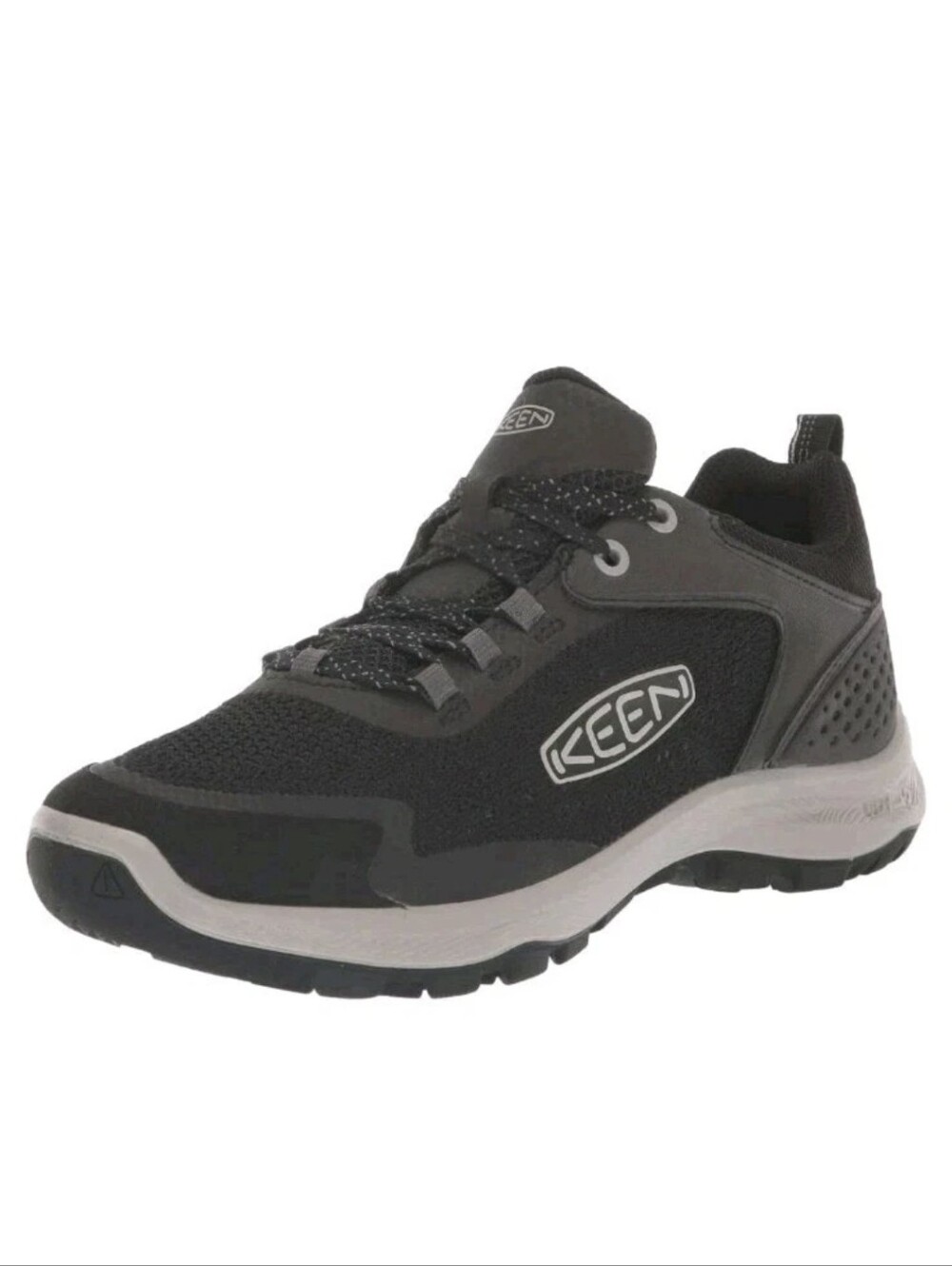 Keen Terradora Speed Women's Hiking Sneakers Black/Drizzle Lace Up Sz 6.5 EUC